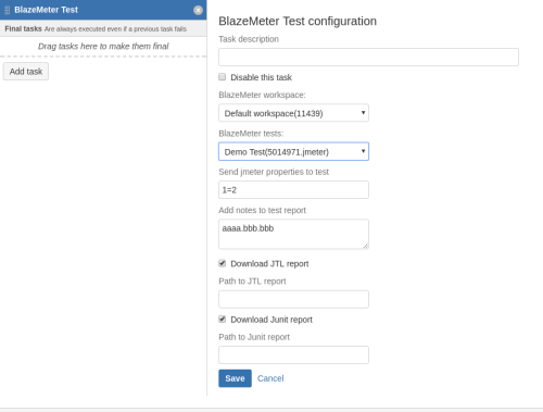 blazemeter tests