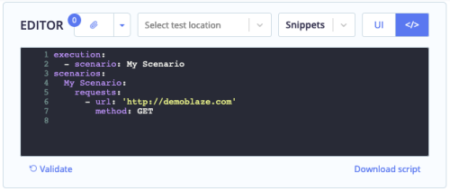 Taurus YAML script