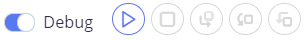 scriptless debugger buttons