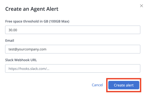 agent alert