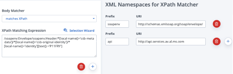 prefix matcher