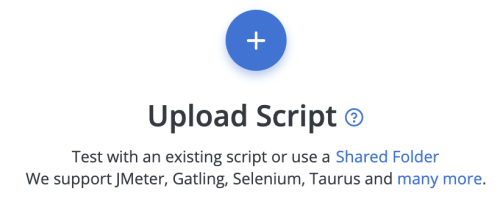 upload script scenario definition