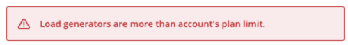 load generators limit