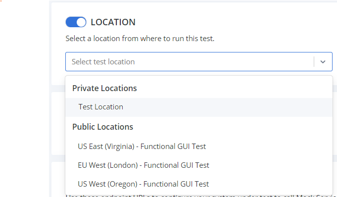 private location menu gui functional