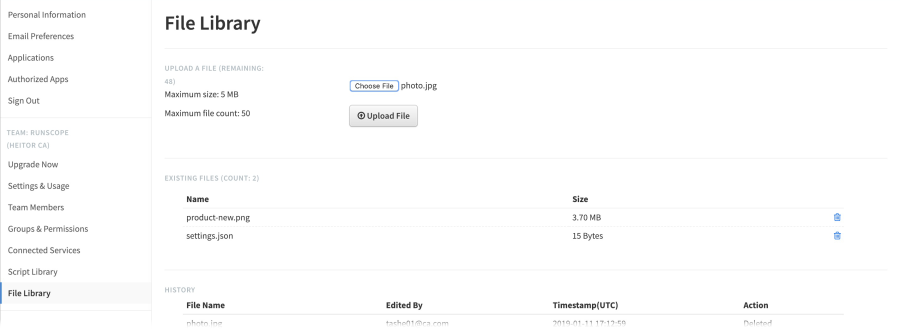 file library