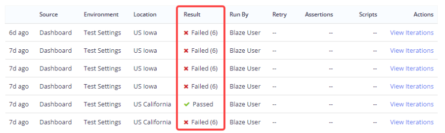Using Test Data from CSV Files