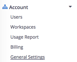 api key geenral settings
