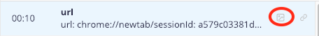 view screenshot button