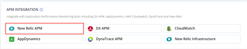 New Relic APM integrations