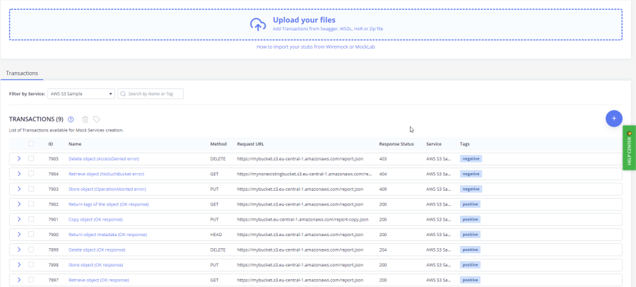 aws transactions