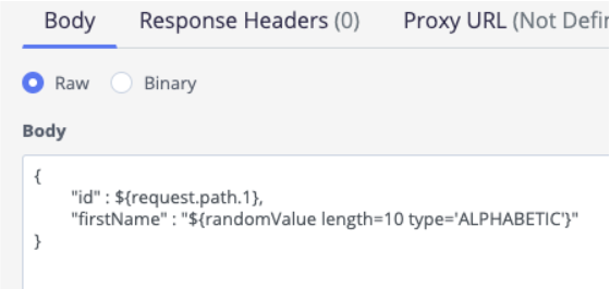 magic string example code body