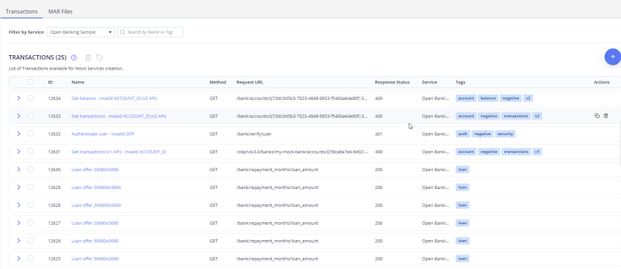 openbanking transaction