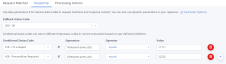 virtual service response tab