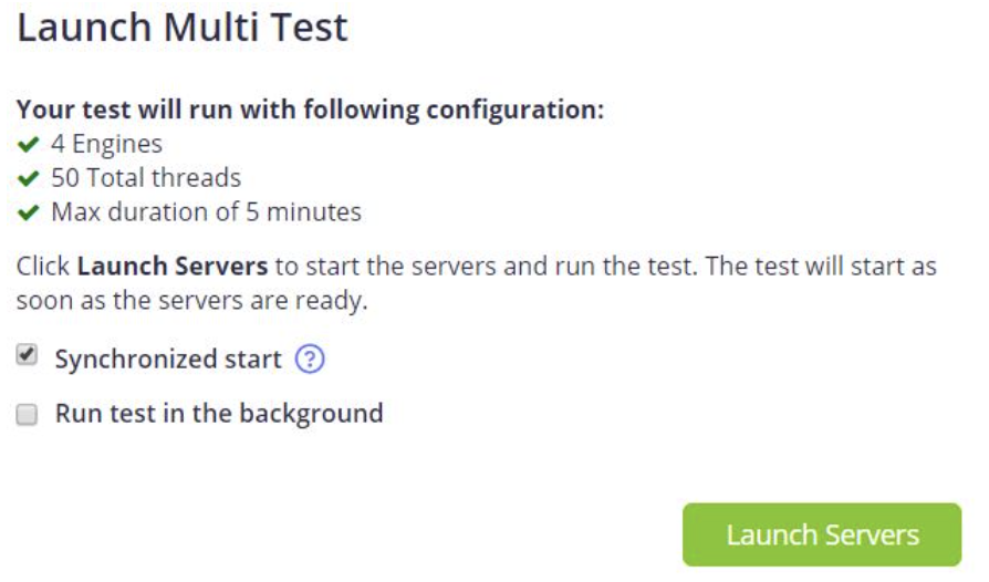 launch multi test