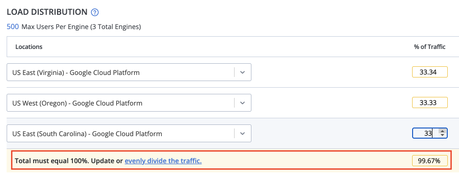 locations load distribution manual