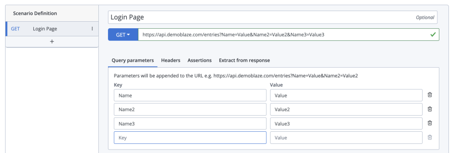values automatic url