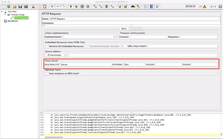 configuring private location agents using corporate proxy