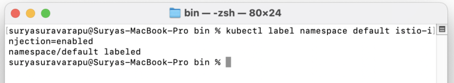 istio enable injection