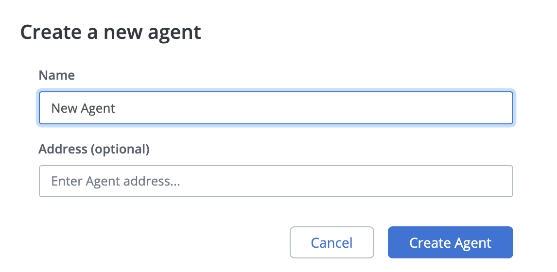 new agent