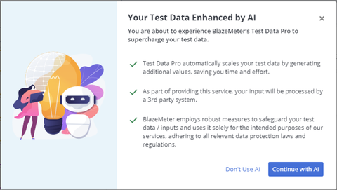 Test Data Pro AI Consert Screen